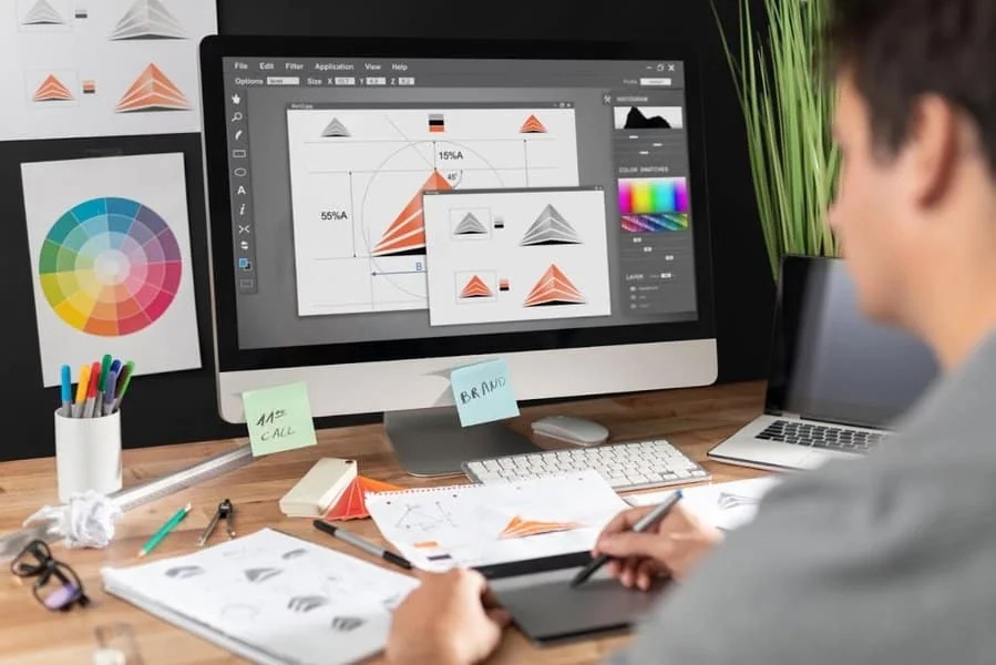 Graphic designing and creative artwork