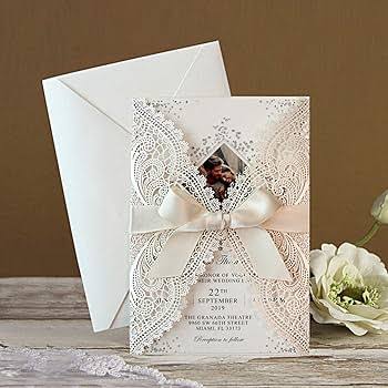 Wedding cards and invitations