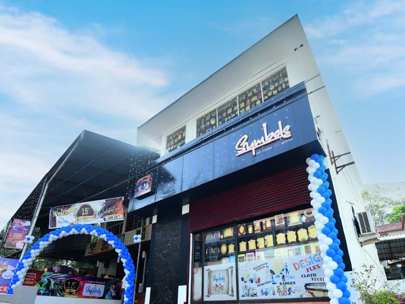 Symbols storefront and production location